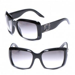 Authentic Black Dior Sunglasses with original case